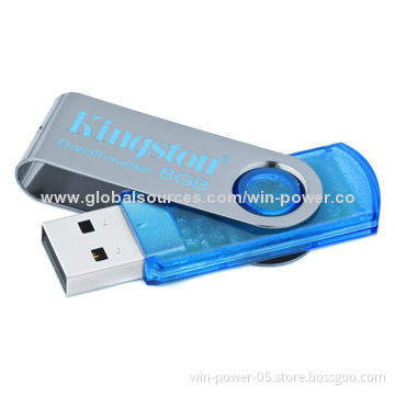 Promotional Swivel USB Flash Drive, Kingston USB, Suitable to Officers